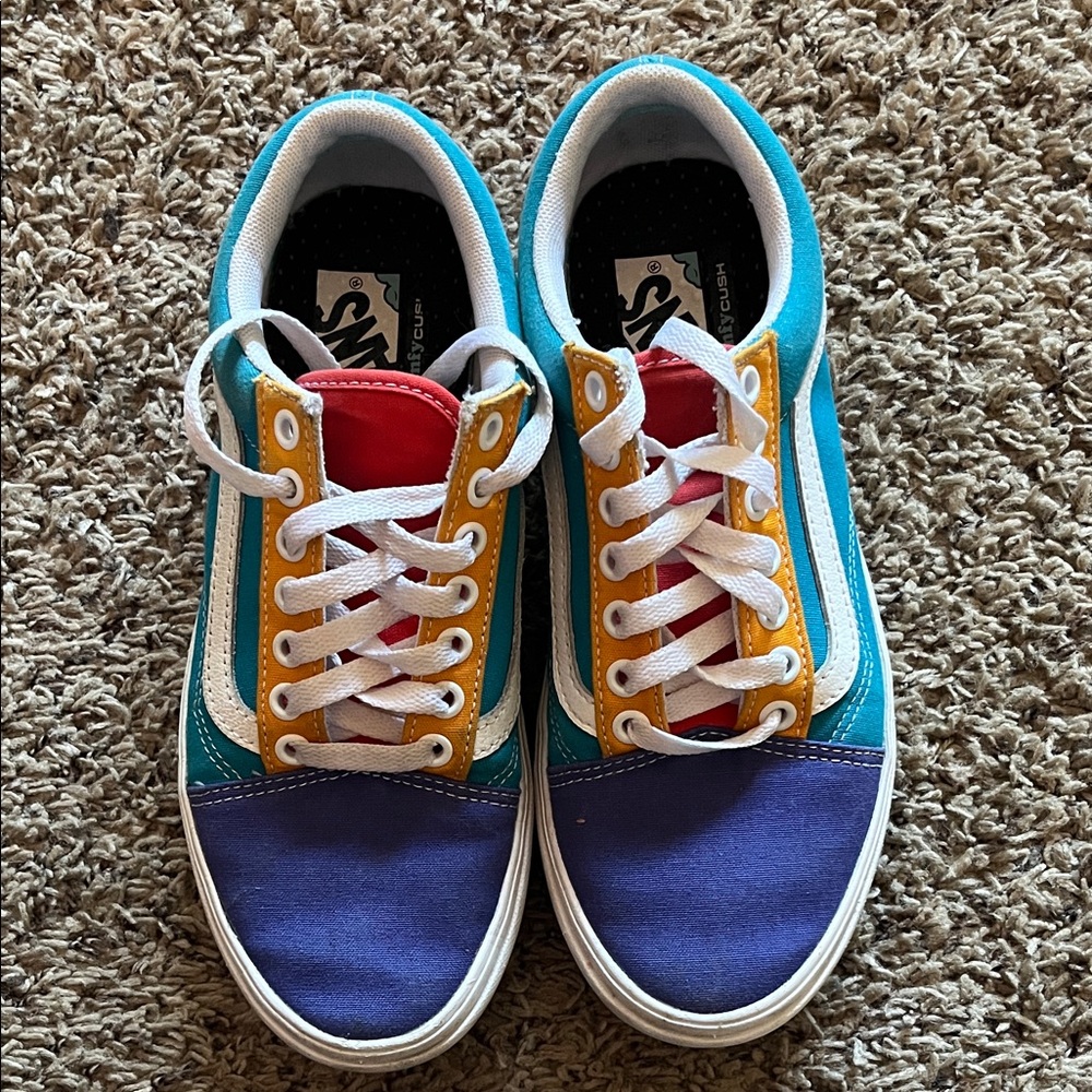 Vans Multicolor Low-Top Sneakers